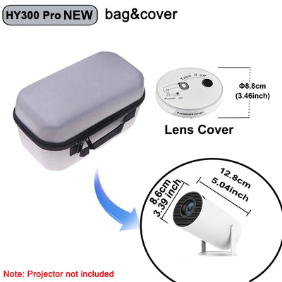 Storage Case Travel Carry Projector Bag for Magcubic HY300 Protector Carrying Bags for Hy300Pro Transpeed Projector