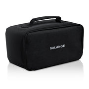 Black HY320 projector storage bag case with handle, zipper, and durable fabric for travel and protection
