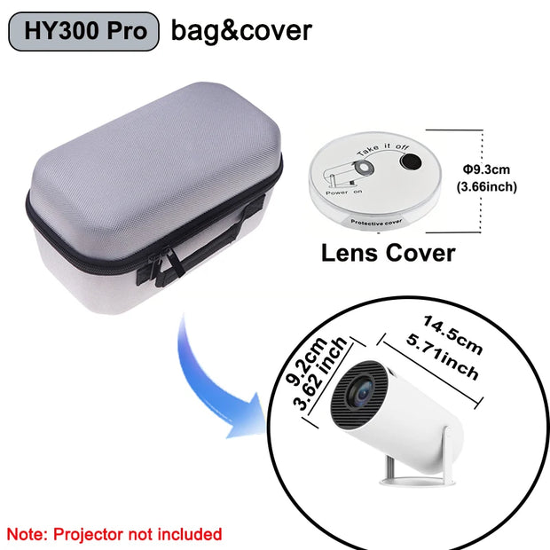 Storage Case Travel Carry Projector Bag for Magcubic HY300 Protector Carrying Bags for Hy300Pro Transpeed Projector